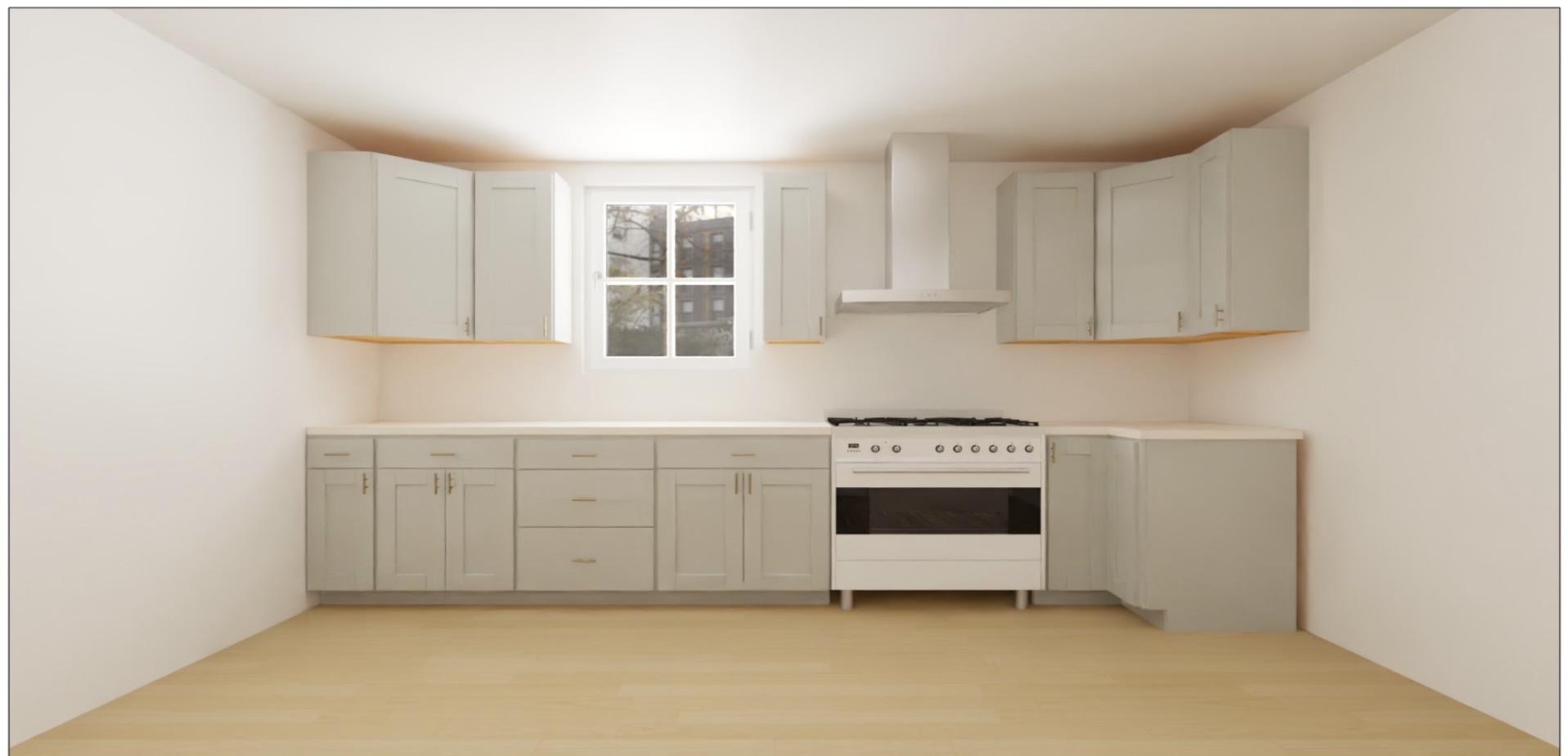 Kitchen design renderings 1